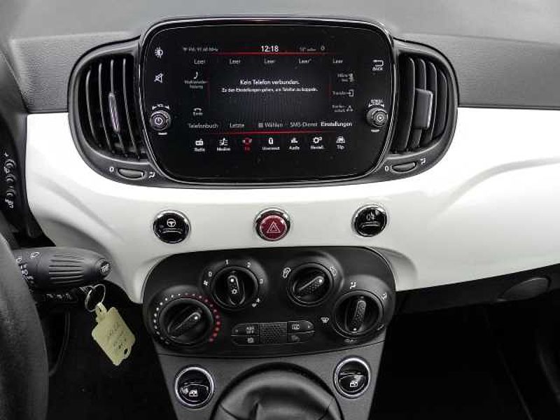 Fiat 500C Lounge 1.2 8V Faltdach Apple CarPlay Android Auto Musikstreaming SD Temp Tel. -Vo